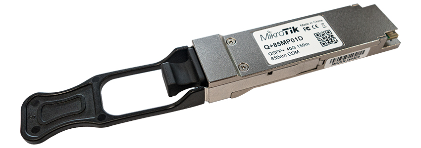 You Recently Viewed MikroTik Q+85MP01D 40 Gbps 850nm optical QSFP+ module Image
